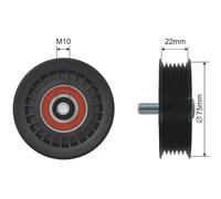 NTY Rullo Tensionatore Cinghia A V Fatta Per VW LT 28-46 II Furgone 2DX0AE 2.8