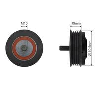 NTY Rullo Tensionatore Cinghia A V Per Audi A4 8D2 B5 1.6 1.8 8E2 B6 1.9 TDI