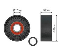 NTY Rullo Tensionatore Cinghia A V Per BMW 3 Serie Cabriolet E93 335i
