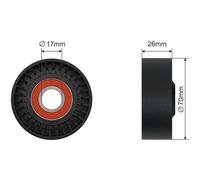 NTY Rullo Tensionatore Cinghia A V Per BMW Z4 Roadster E89 SDrive23i