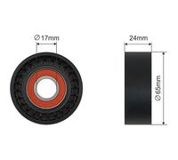 NTY Rullo Tensionatore Cinghia A V Per Volvo XC60 156 D4 D3 XC90 II 256 D5