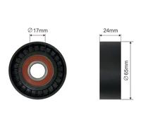 NTY Rullo Tensionatore Cinghia A Vite Per VW Polo 6R 6C 1.2 TSI 6R1 6C1 1.4 FSI