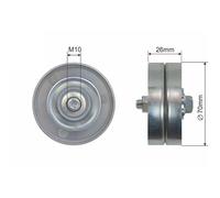 NTY Rullo Tensionatore Cinghia Per BMW 3 Serie E46 320D 318D 5 Serie E39 520D