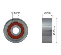 NTY Rullo Tensionatore Cinghia Per Mercedes-Benz Classe A W169 Classe B W245