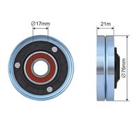 NTY Rullo Tensionatore Cinghia Poly V Per Audi A5 S5 Quattro A6 Avant 4.2 FSI VW