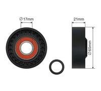 NTY Rullo Tensionatore Cinghia Poly V Per Ford Focus II DA_ HCP DP 2.5 ST