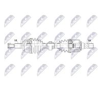Semiasse Assale anteriore Sx Cambio manuale a 6 marce NPW-RE-251 NTY
