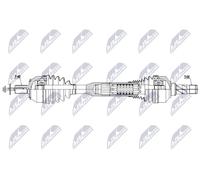 NTY Semiasse NPW-VV-172 Anteriore Sinistra 625 mm per Volvo