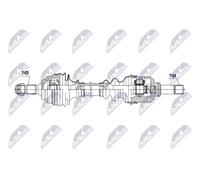 NTY NPW-PE-128 Semiasse