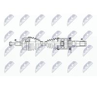 NTY Albero motore/Semiasse compatibile con AUDI SEAT SKODA VW VAG NPW-VW-035