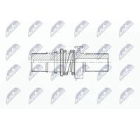 NTY Semiasse Differenziale NPW-WW-269W Rafforzato Per VW 100% Passgenauigkeit