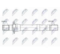 NTY Albero scorrevole Differenziale NWP-HY-505 430mm