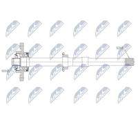 Albero intermedio NWP-NS-027 NTY