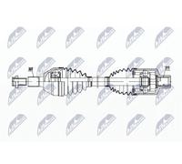 NTY Semiasse Anteriore Destro NPW-PL-144 540 mm per Opel Antara 2.0 CDTI 4x4, Chevrolet 2.4