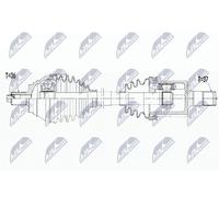 NTY Albero motore/Semiasse compatibile con VAG NPW-VW-081
