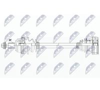 NTY Semiasse anteriore sinistro NPW-VW-097 per cambio manuale per Audi/Skoda/VW
