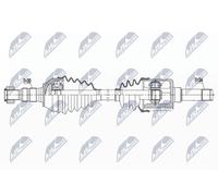 NTY Semiasse NPW-PL-107 Posteriore Dx per Opel Insignia A 4x4 (09-17)