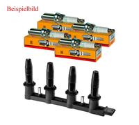 NTY SET Bobina Accensione + 4x NKG Candela per Opel Meriva Zafira B
