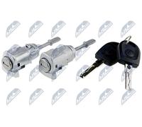 NTY Set Cilindri Serratura Schließzylindersatz EZC-WW-043 per VW, 2 Chiavi