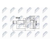NTY Kit giunto esterno albero di trasmissione G1Y017PC per Dodge/Jeep Diesel