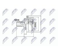 Comune Kit Semiasse Anteriore Lato Ruota Adatto A per Mercedes-Benz