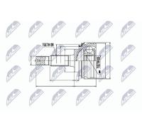 NTY Kit giunti, Semiasse compatibile con NPZ-TY-005