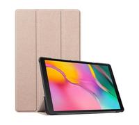 NTYHNFMIH Lanshui Accessori, 3-Fold Tablet Leather Protective Case Suitable for Samsung Galaxy Tab S9 Fe X510 10.9 Inches 2024(Oro)