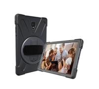 NTYHNFMIH Lanshui Accessori, Hand/Shoulder Strap Anti Drop Shell Protective Case Suitable for Samsung Galaxy Tab S10lite/S10FE/S9FE/S9/S7/S8 2023 11 inch(Nero)