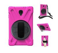 NTYHNFMIH Lanshui Accessori, Hand/Shoulder Strap Anti Drop Shell Protective Case Suitable for Samsung Galaxy Tab S10lite/S10FE/S9FE/S9/S7/S8 2023 11 inch(Rosy (Strap))