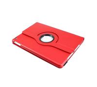 NTYHNFMIH Lanshui Accessori, Lychee Pattern Protective Cover 360° Rotating Leather Case Suitable for Samsung Galaxy Tab A9 8.7 Inches(Rosso)