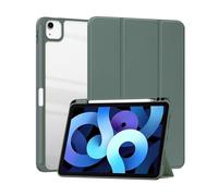 NTYHNFMIH Lanshui Accessori, Transparent Back Shell Acrylic Triple Fold Protective Case Suitable for Redmi Pad 2 11 inch 2025(Dark Green)