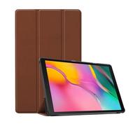 NTYHNFMIH Lanshui Accessori, Triple-Foldable Silicone Shell Tablet Protective Case Suitable for Xiaomi Pad 6S 12.4 inch(Marrone)