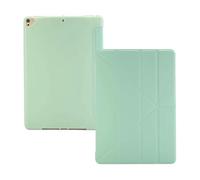 NTYHNFMIH Lanshui Accessori, Y-Fold Foldable Bracket Cover, TPU Soft Silicone Shell Suitable for iPad PRO 12.9 Inches 2022/2021/2020(Matcha Green)