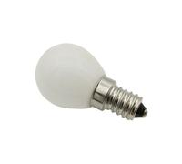 NTYHNFMIH Lanshui, Confezione da 50 lampadine a sfera a LED DC12/24V G35 E12/E14/B15/E17 2W con copertura lattiginosa, luce natalizia(12V 3000K Warm White,E12)