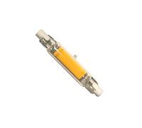 NTZTO Lampada Alogena Led R7S 78Mm 15W 20W R7S Faretto Ad Alta Potenza 118Mm 30W 40W 110V 220V Cob Lampadina Tubo Di Vetro Sostituisci Lampada Alogena Luce-Bianco Caldo_20 W 78 Mm