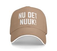 Nu Det Nuuk! Ora basta! Cappello da baseball regolabile con bandiera della