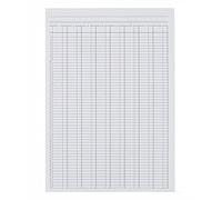 Nu Office - Libro giornale a 8 colonne, formato A4, 5 pz