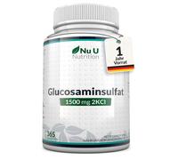 Nu U Nutrition Compresse di glucosamina solfato 1500 mg 2KCl 365 St