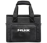 NU-X | AC-25 Transit Bag | Custodia imbottita per amplificatore acustico con tracolla, doppia maniglia, tasca frontale con cerniera, custodia protettiva leggera per trasporto e stoccaggio di