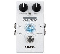 NU-X Huminator, pedale Noise Gate per chitarra e basso, pedale professionale per riduzione del rumore con soglia regolabile, interruttore di decadimento e muto per un suono più pulito