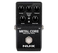 NU-X | Metal Core Deluxe mkII Pedale Con 3 Selezionabili Ad Alto Guadagno Valvole Amp Modelli