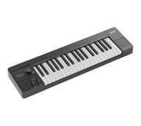 NU-X | Tastiera di controllo MIDI NTK-37 a 37 tasti, 3 ottave, controller MIDI multifunzionale adatto al desktop | Cubase LE incluso, tasti semi-pesati, ruote passo e modulazione