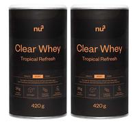 nu3 Clear Whey Tropical Refresh Set da 2 2x420 g Polvere