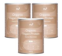 nu3 Frullato proteico vegano bio cacao-macchiato 3x400 g Polvere