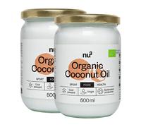 nu3 Olio di Cocco Bio 2x500 ml Olio