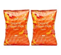 nu3 Organic Protein Chips, Paprika Set da 2 2x80 g Snack