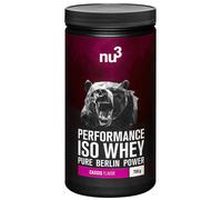nu3 Performance Iso Whey, Cassis 700 g Polvere