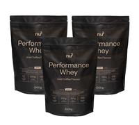 nu3 Performance Whey Iced Coffee Set da 3 3x1000 g Polvere