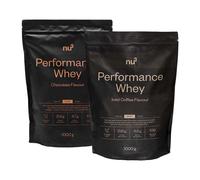 nu3 Performance Whey Set Cioccolato + Iced Coffee 2x1000 g Polvere