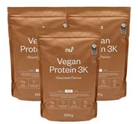 nu3 Vegan Protein 3K Cioccolato 3x1000 g Polvere